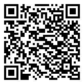 QR-Code - schickes Clandesign / Blau - Weiß
